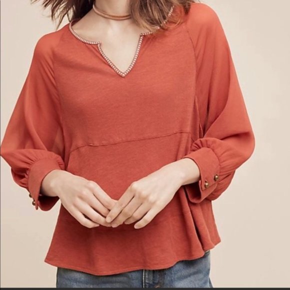 Anthropologie Tops - Anthropologie Akemi + Kin Fenn Dolman Blouse